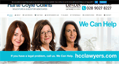 Desktop Screenshot of hcclawyers.com